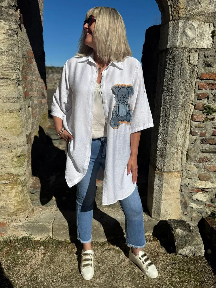 Chemise longue Célina