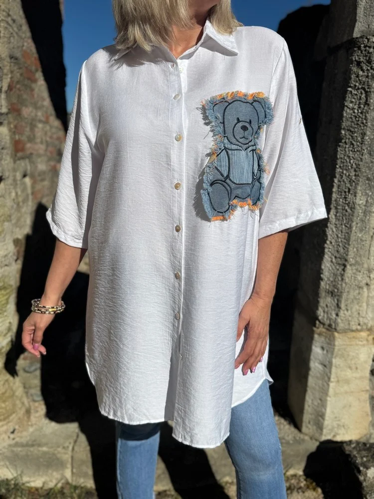 Chemise longue Célina