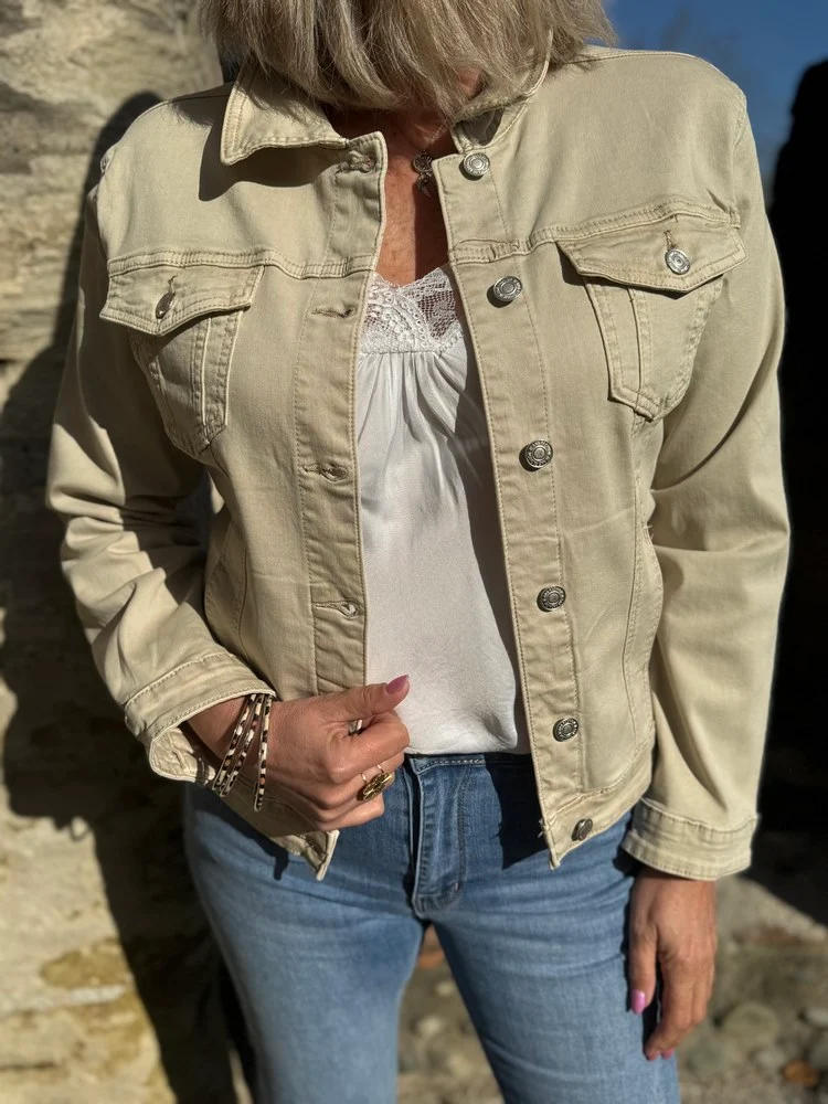Blouson Raphaël beige