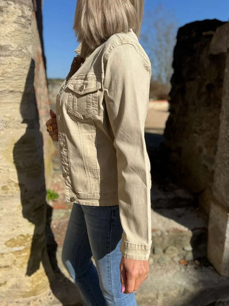 Blouson Raphaël beige