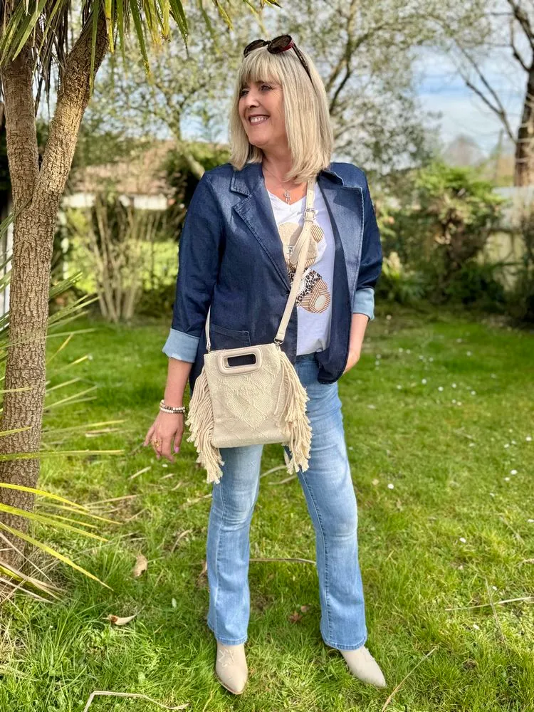 Sac Léandro beige
