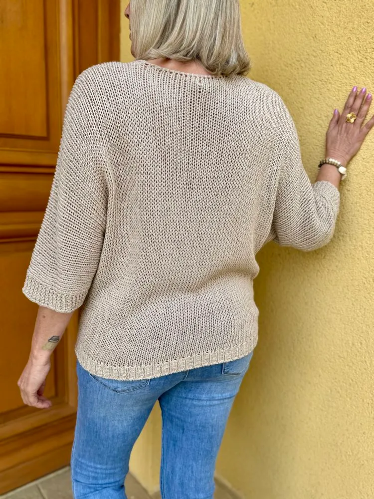 Pull Luca beige