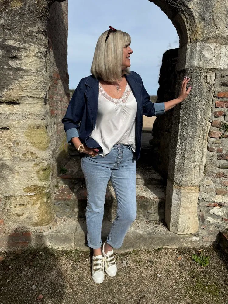 Veste jean Nina