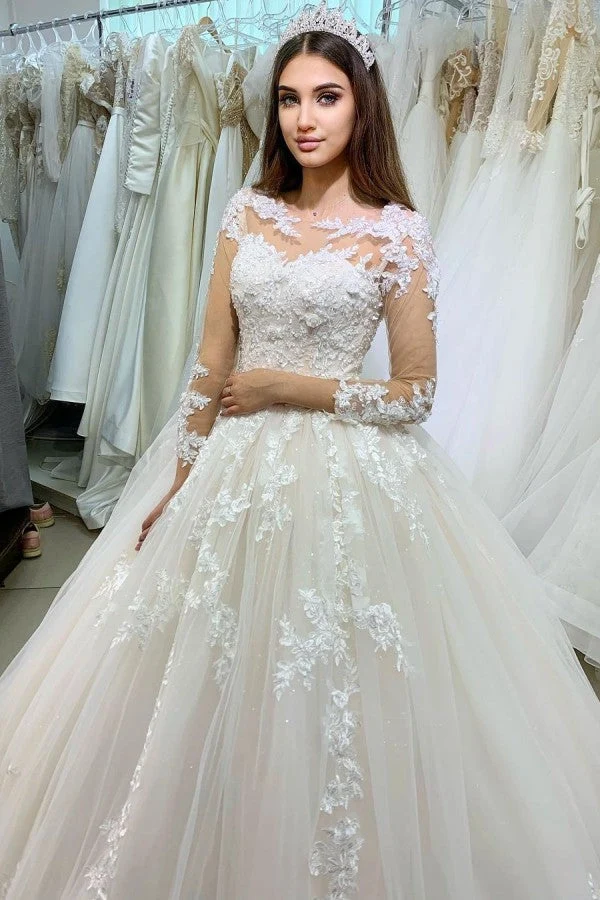 Robe de mariée bohème à paillettes, coupe trapèze, col en V, en mousseline de soie et tulle, dos nu