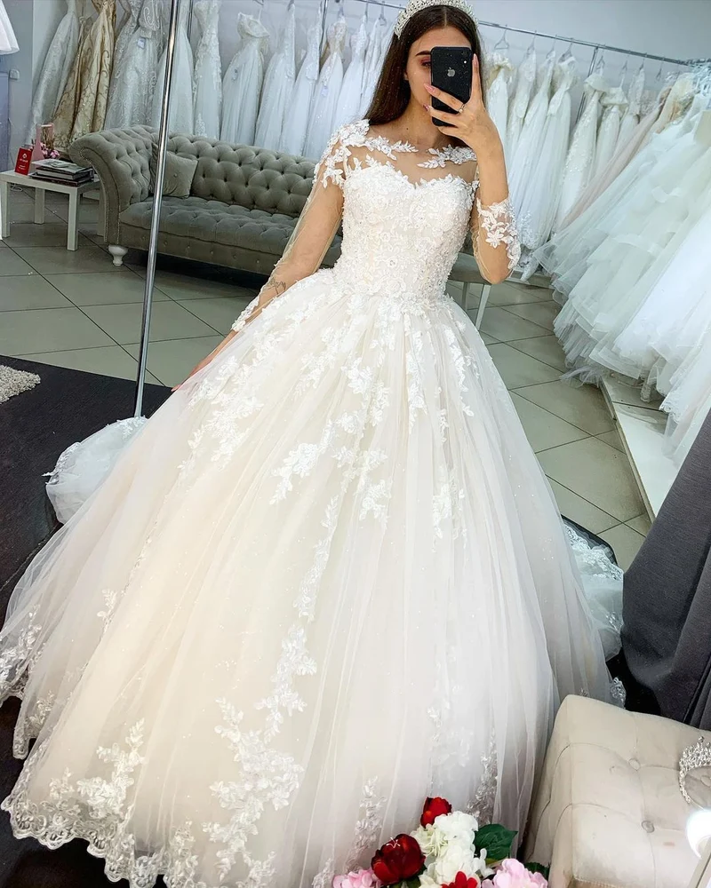 Robe de mariée bohème à paillettes, coupe trapèze, col en V, en mousseline de soie et tulle, dos nu