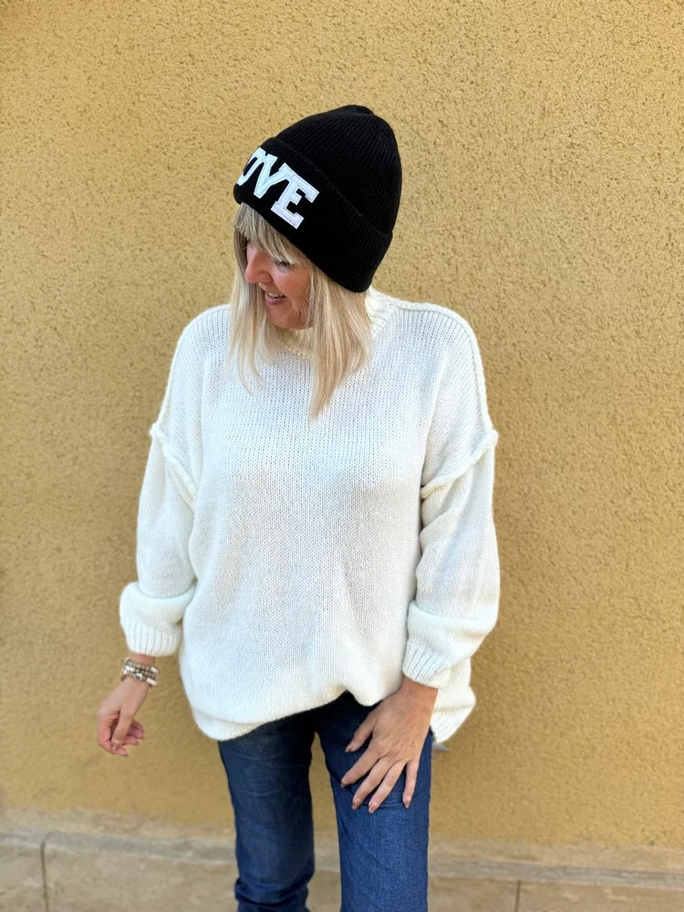 Bonnet Love noir