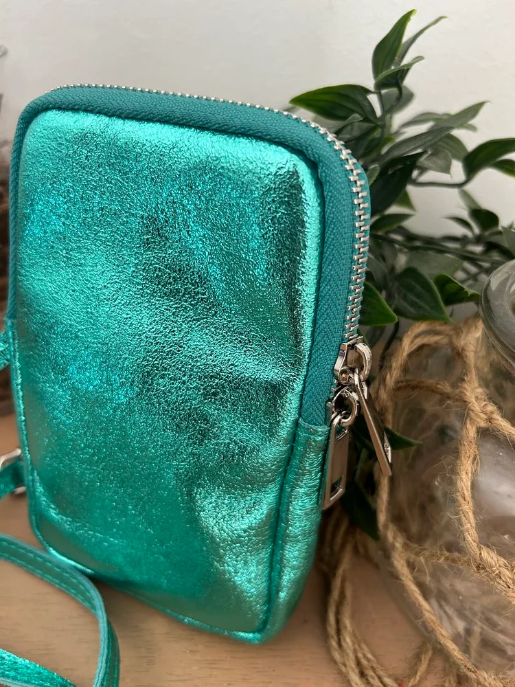 Sacoche Paola turquoise