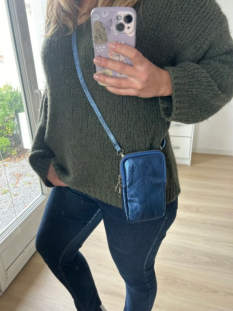Sacoche Paola bleu
