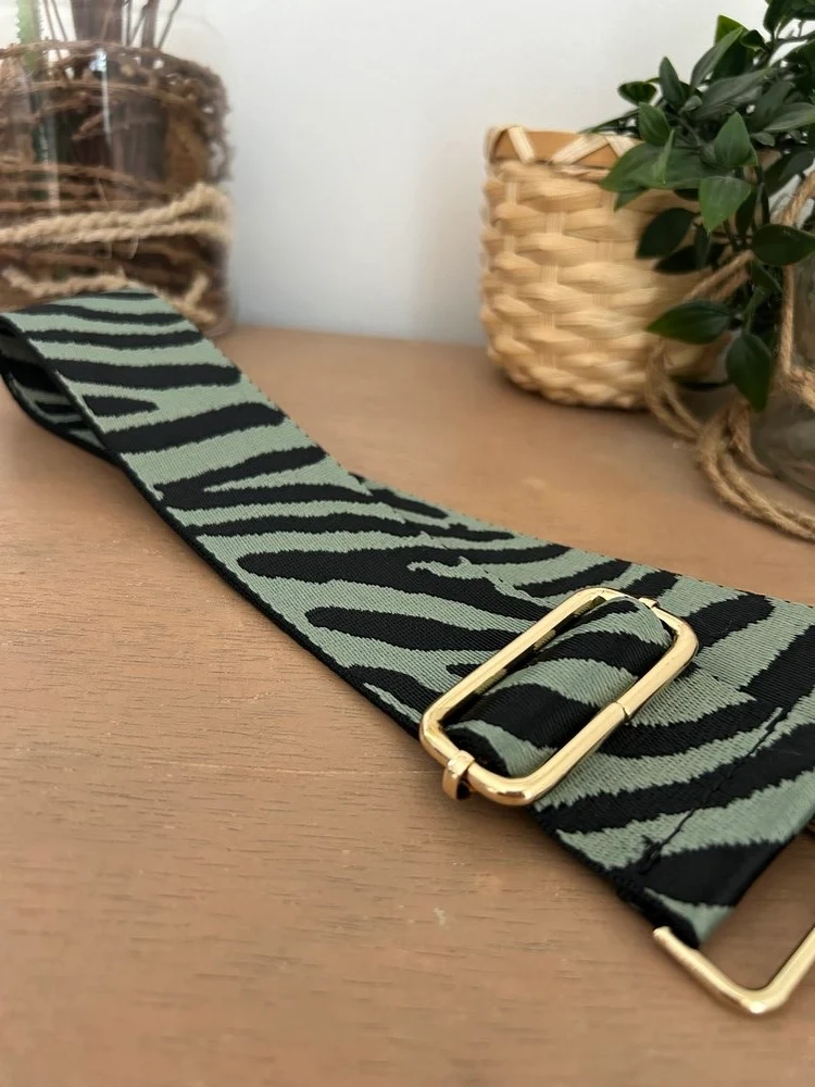 Bandoulière de sac Elisa tilleul