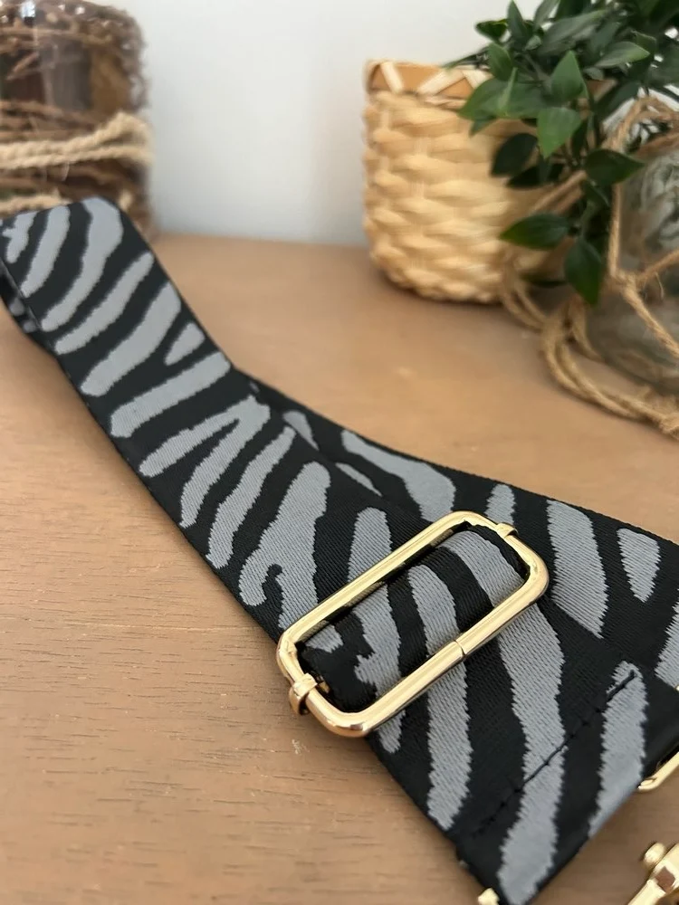 Bandoulière de sac Elisa gris