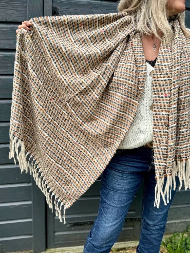 Echarpe Camilia camel