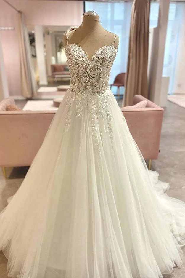 Robe de mariée sirène élégante en dentelle avec dos nu et manches