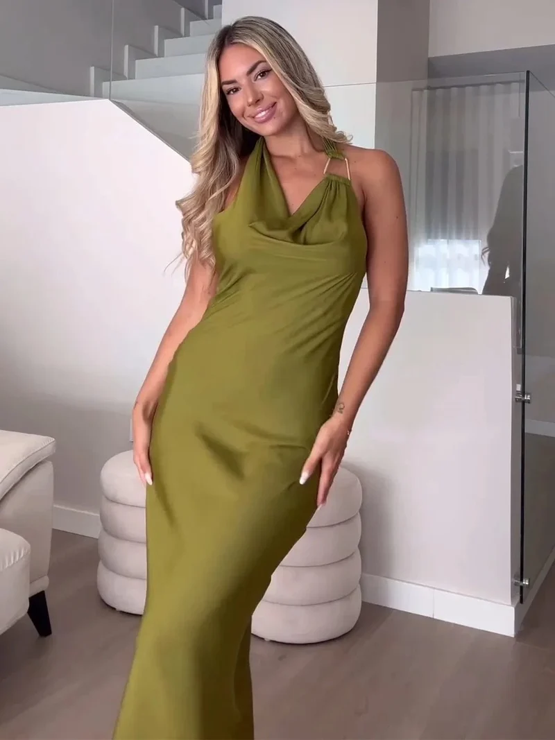 Robe mère de la mariée longue élégante