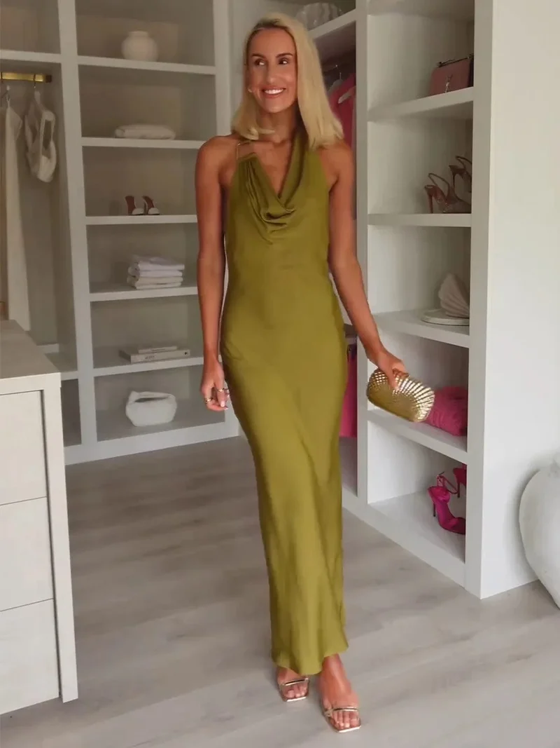 Robe mère de la mariée longue élégante
