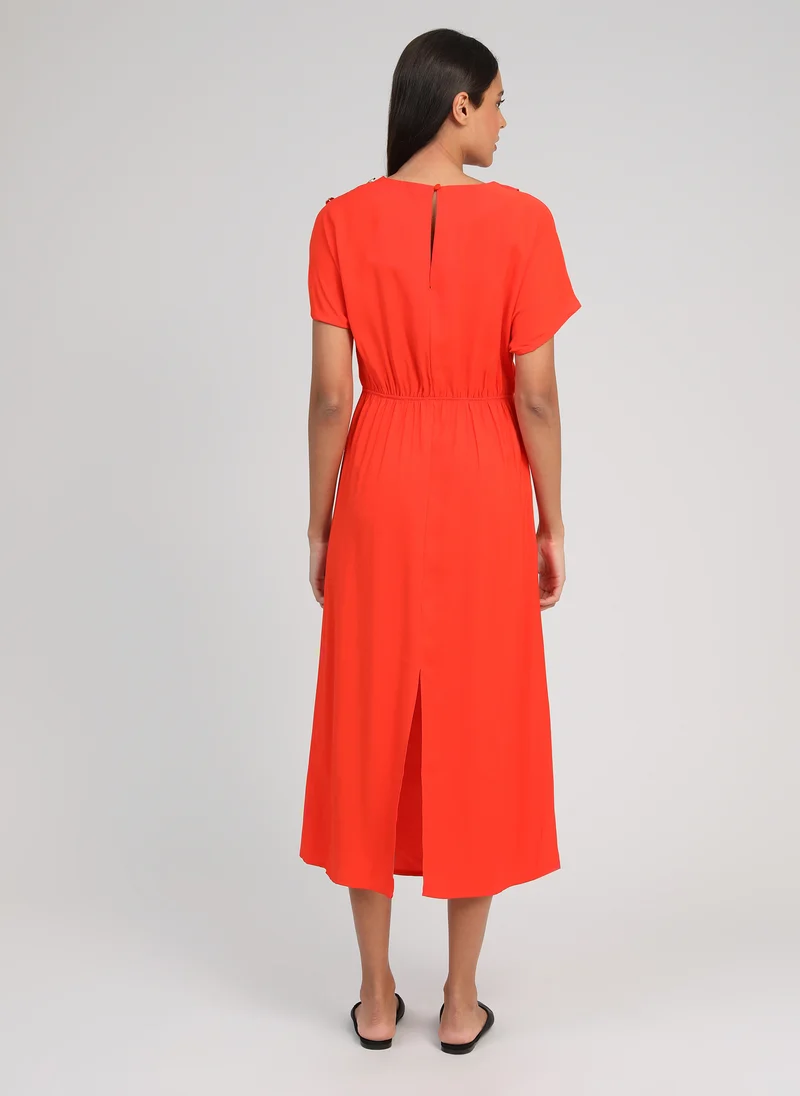 ROBE MIDI MALIXA piment