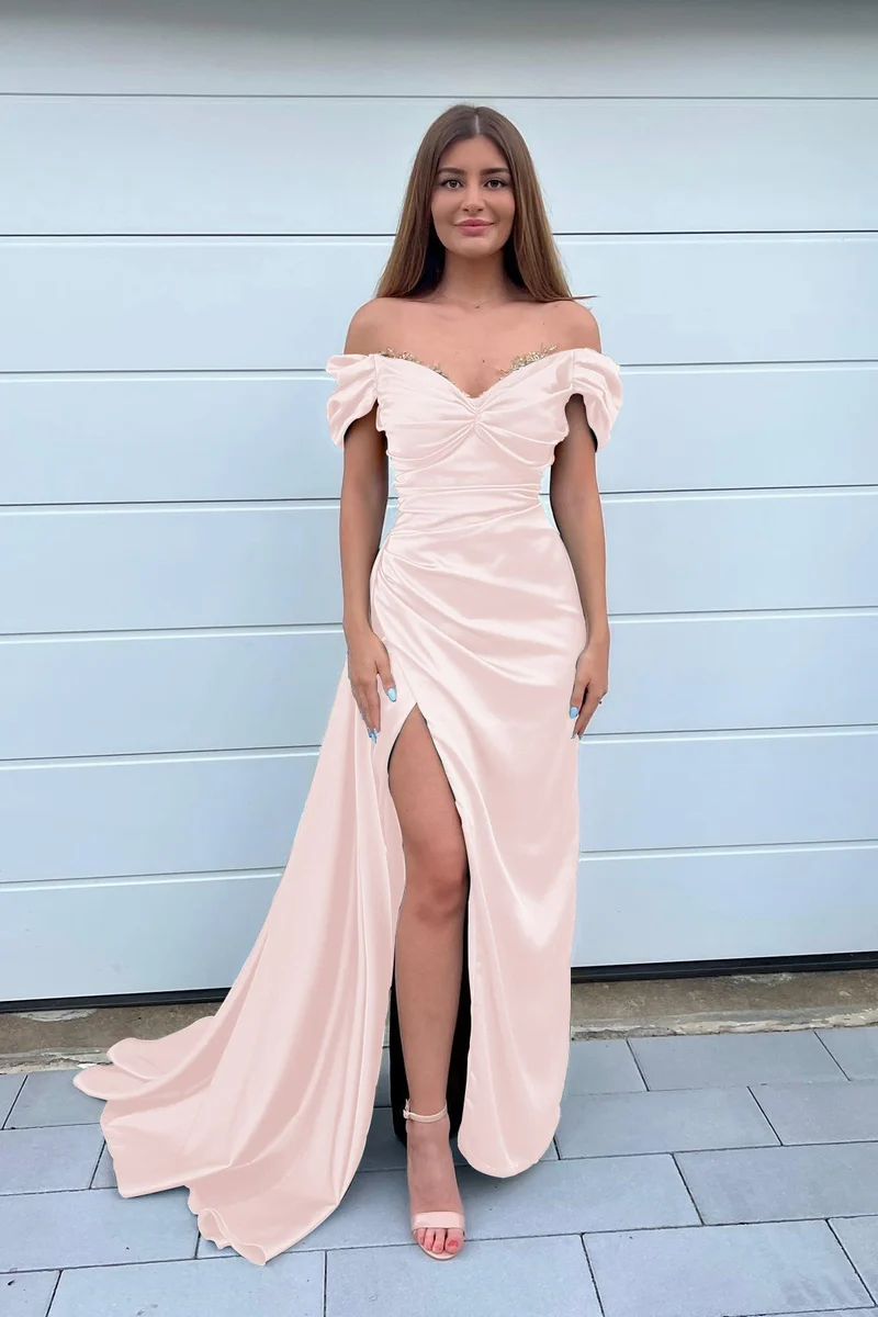 Robe de bal sirène vert foncé élégante avec décolleté en cœur