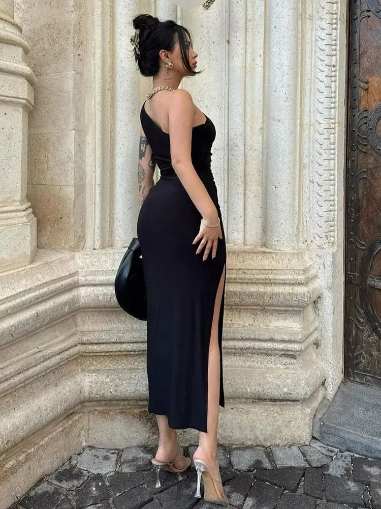 Robe de soirée midi chic & moulante