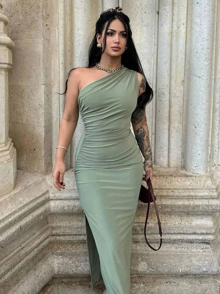 Robe de soirée midi chic & moulante