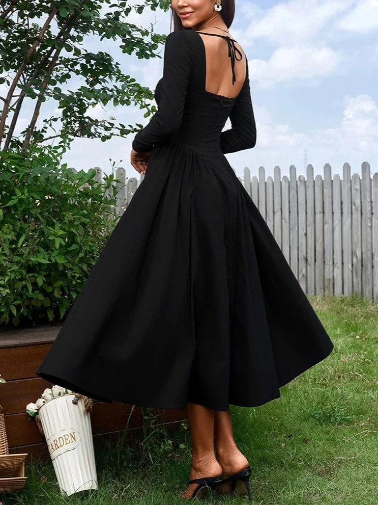 Robe de soirée chic midi princesse