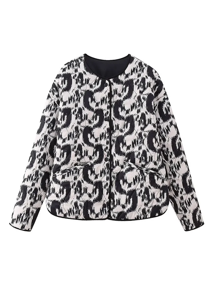 Veste pour femme style vintage blanc et noir