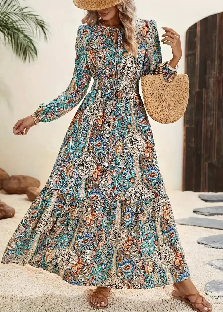 Robe boho ample chic