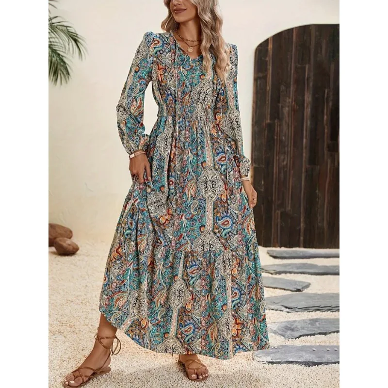 Robe boho ample chic