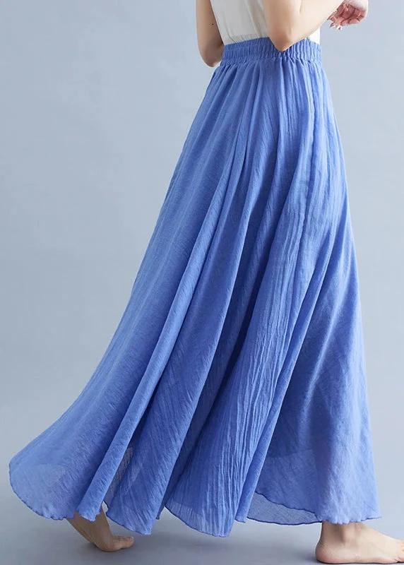 Jupe longue marron pour femme