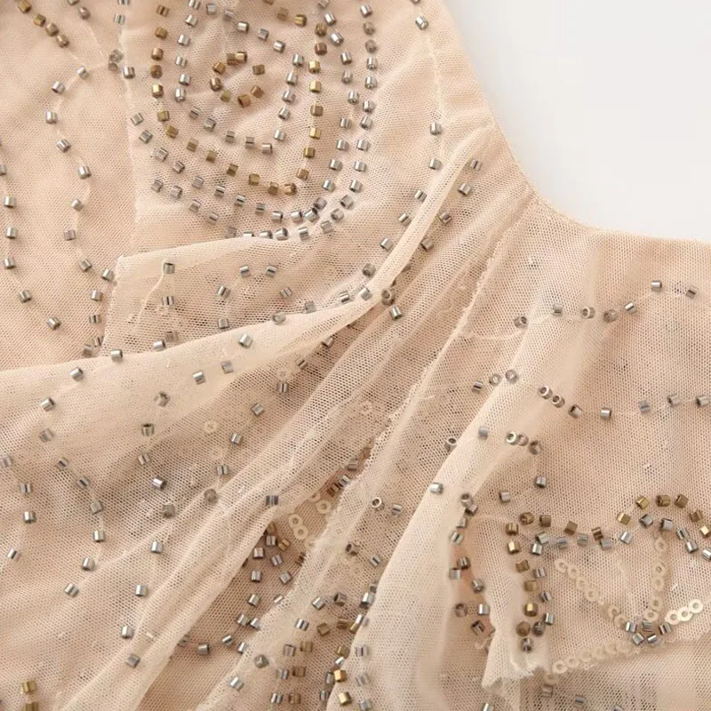 Robe longue en mousseline chic légère