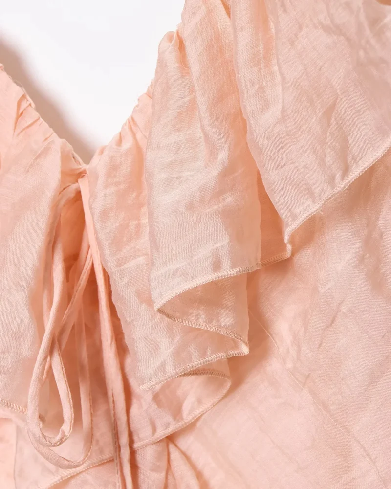 Robe longue nude