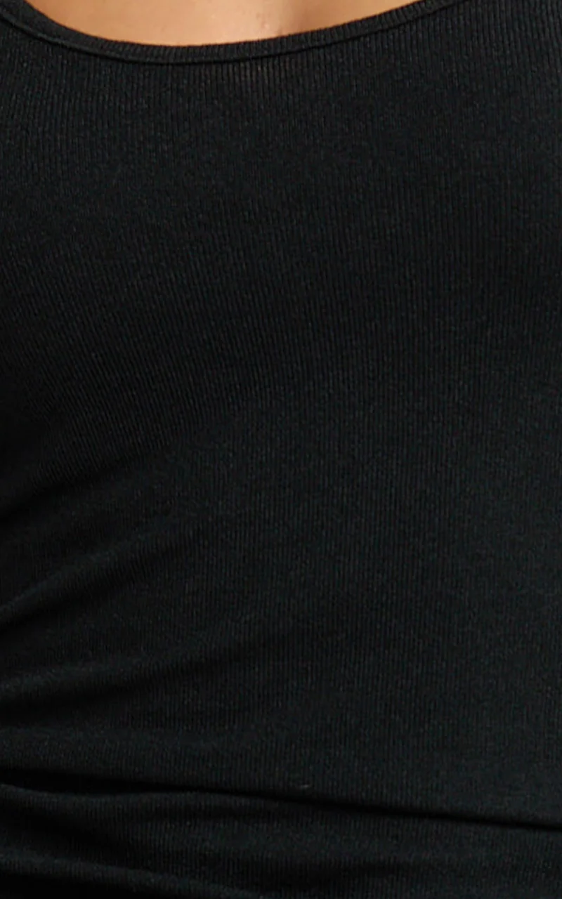 Lioness - Field of Dreams Mini Dress in Onyx