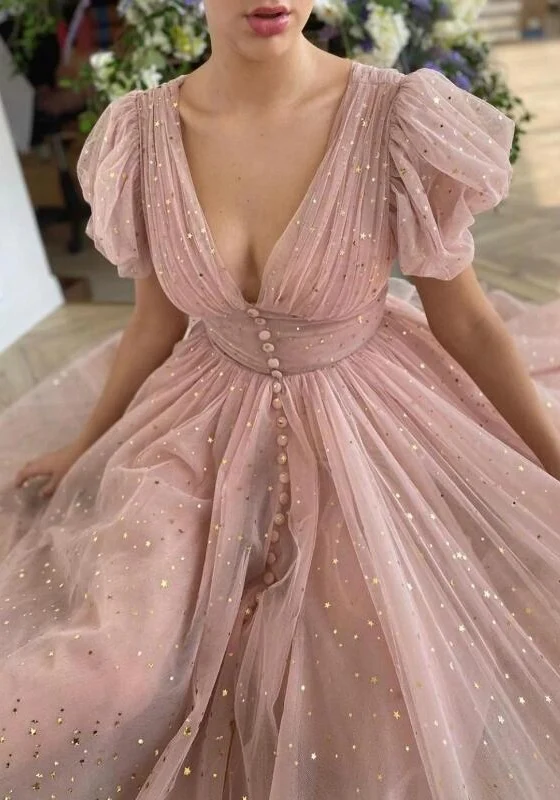 Robe d'invité de mariage longueur mollet rose poussiéreuse, robe de soirée cocktail