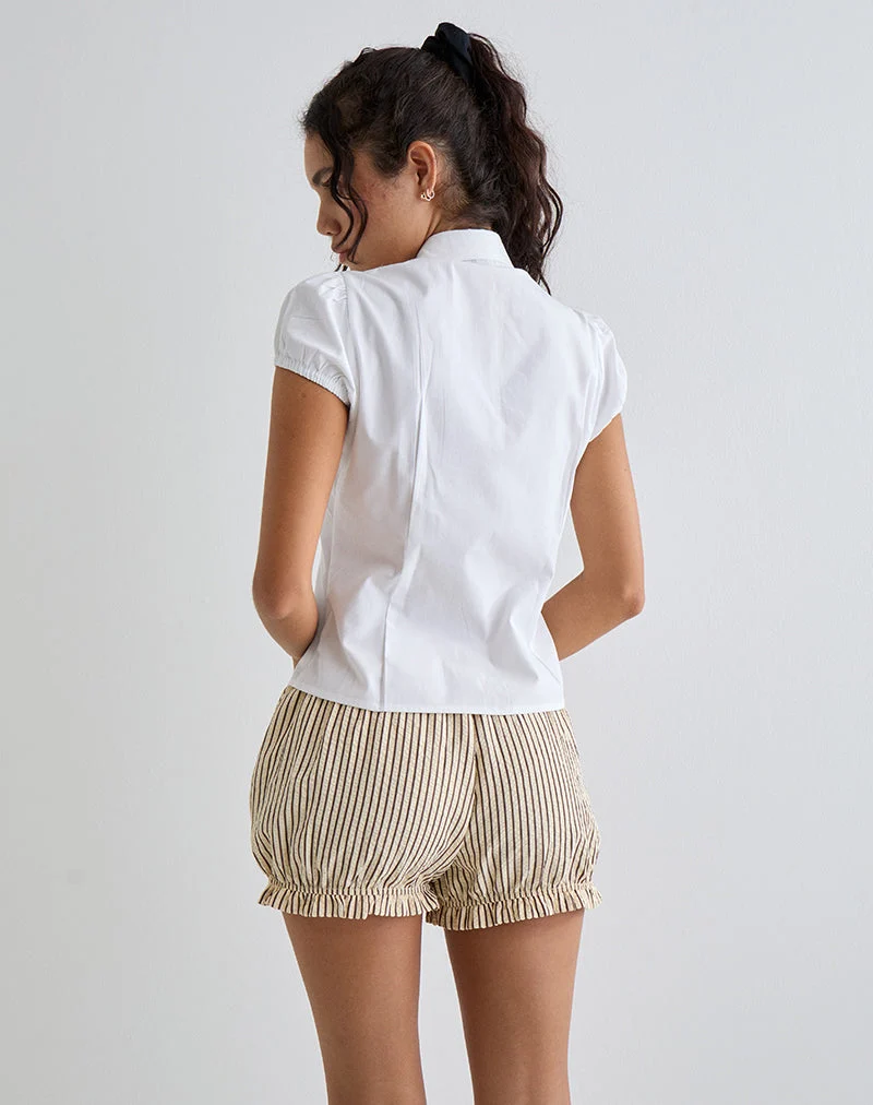 Ulsan - Chemise cintrée, blanche