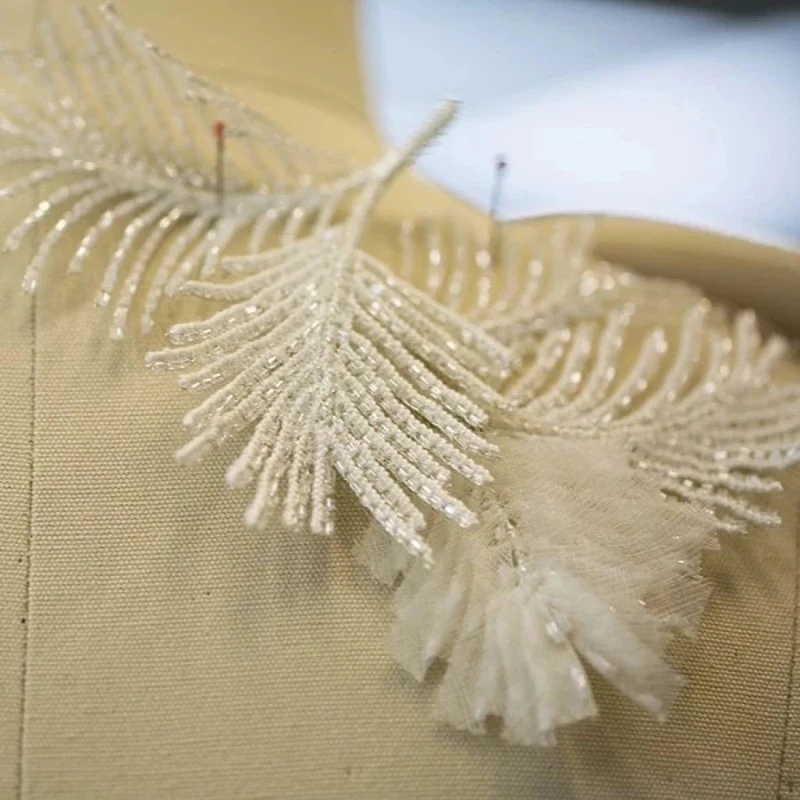 Robe de mariée champêtre en soie simple sans bretelles