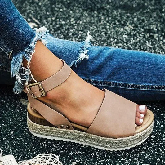 Sandanles Boheme Marron Daim