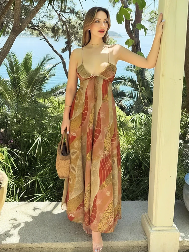 Robe Longue Chic au Style Boheme