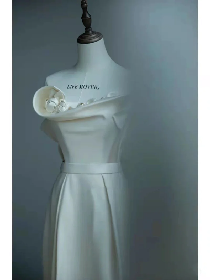 Robe de mariée unique longueur cheville