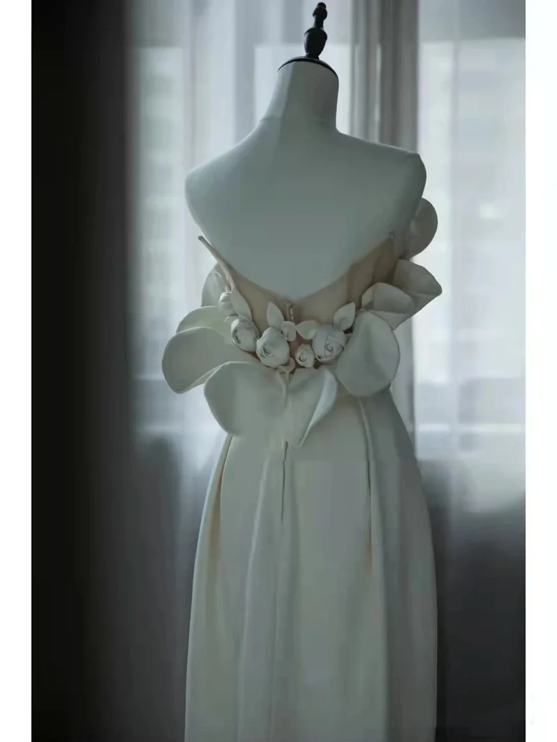 Robe de mariée unique longueur cheville