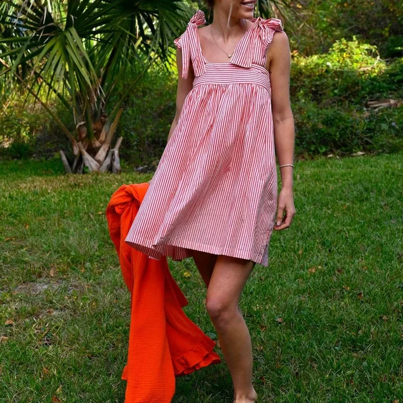 Robe courte tendance estivale
