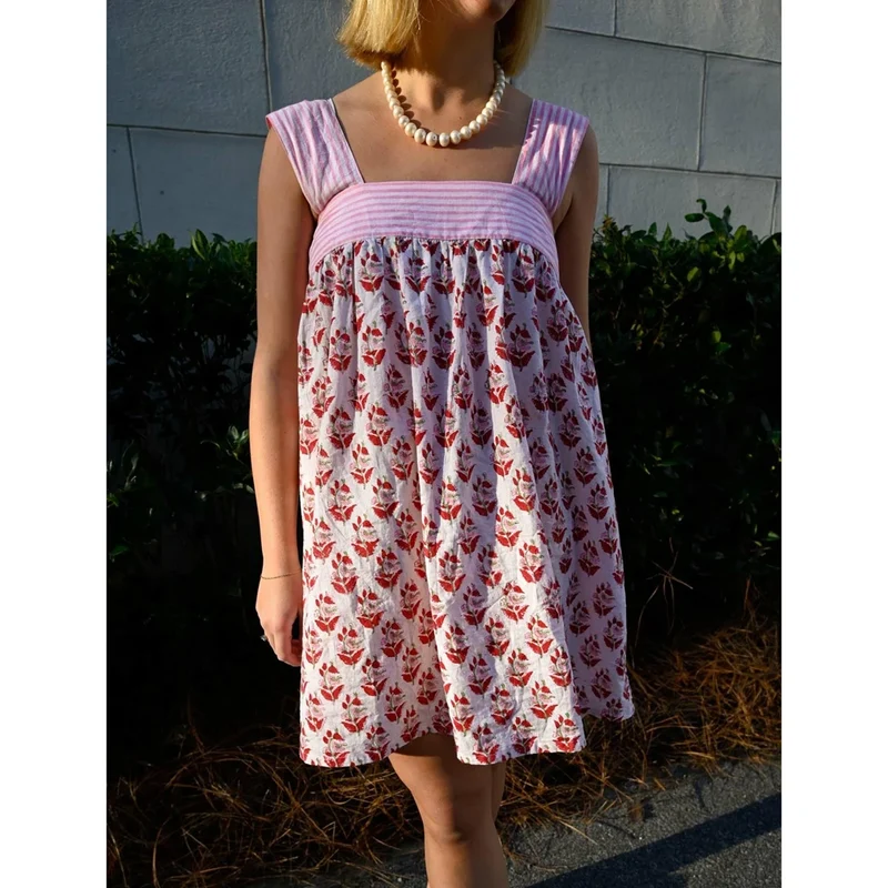 Robe courte tendance estivale