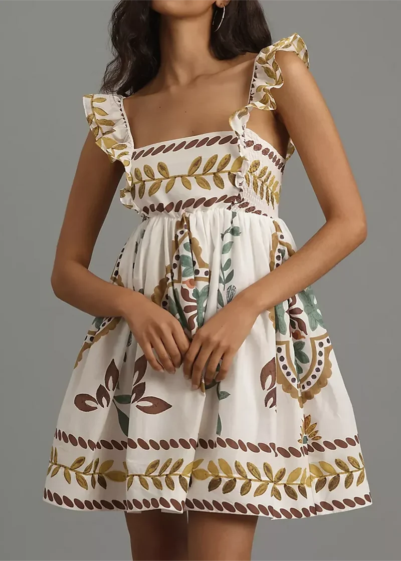 Boho Robe Courte