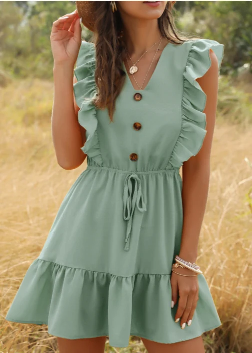 Robe Verte Estivale