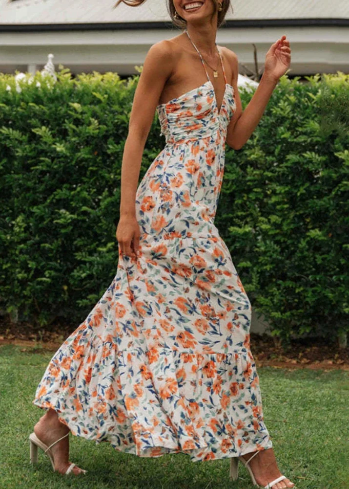 Robe en Mousseline Boheme Chic