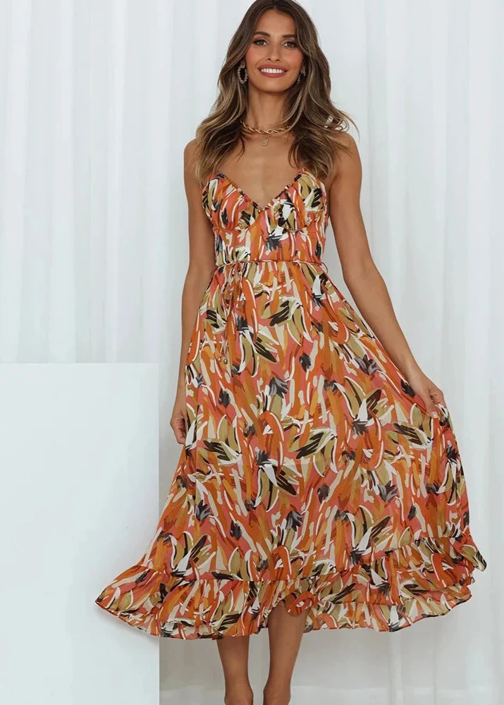 Robe Legere Orange