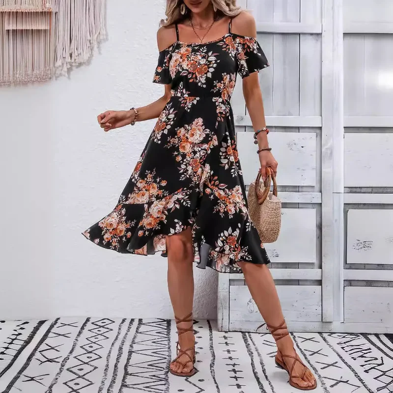 Robe Mousseline Noire