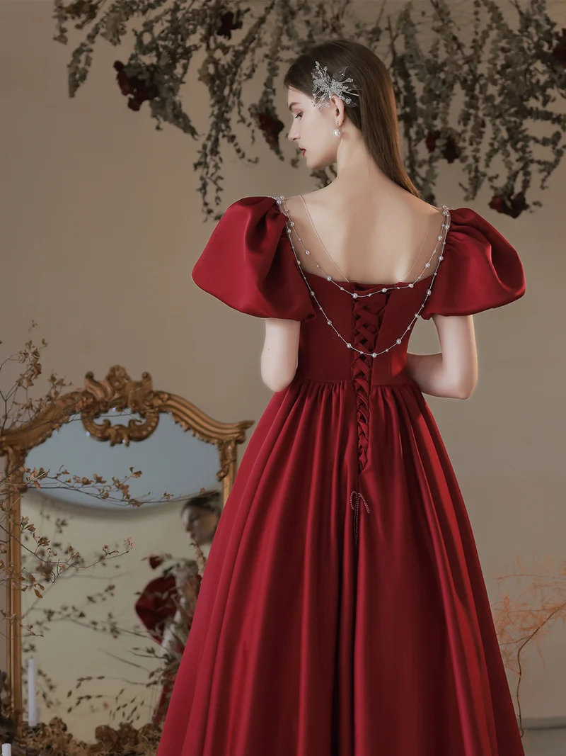Robe de bal princesse Cendrillon marron