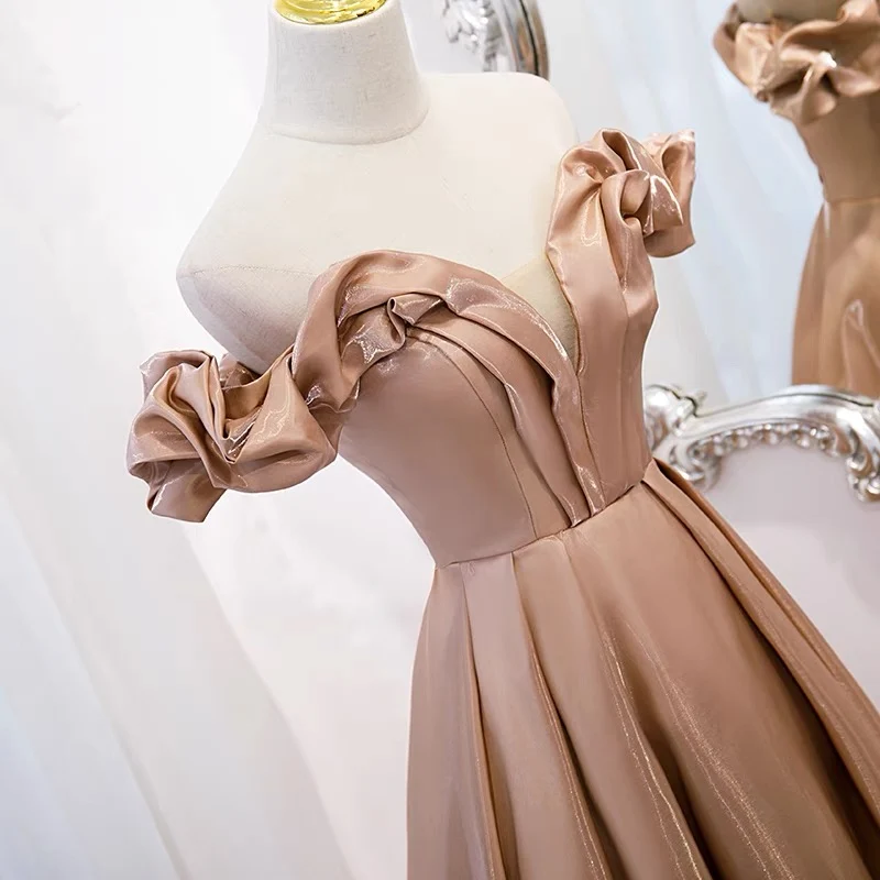 Robe de bal princesse champagne