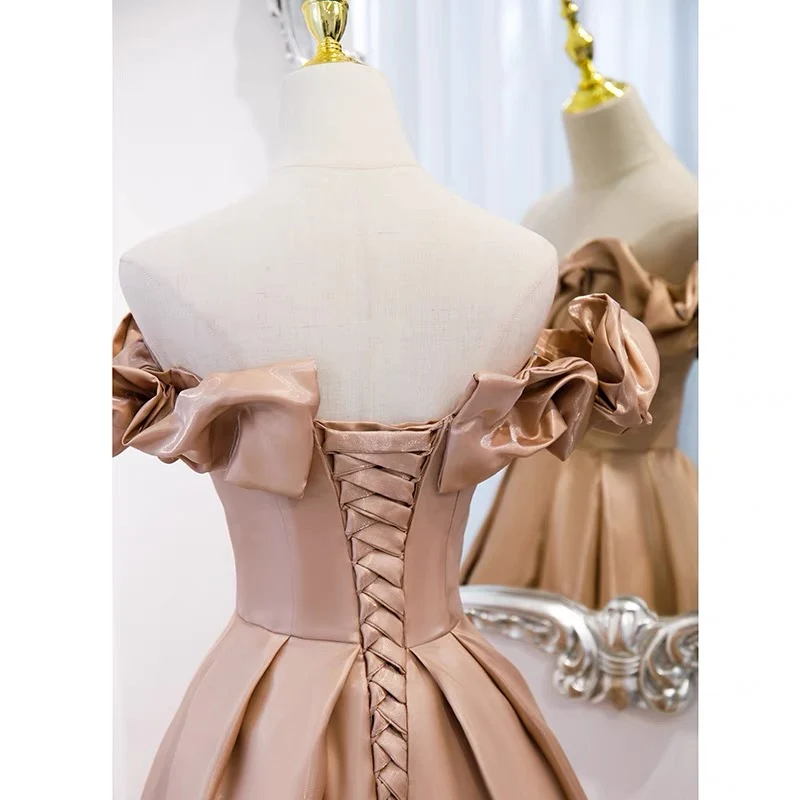 Robe de bal princesse champagne