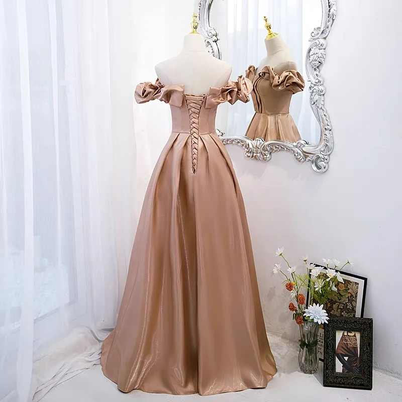Robe de bal princesse champagne