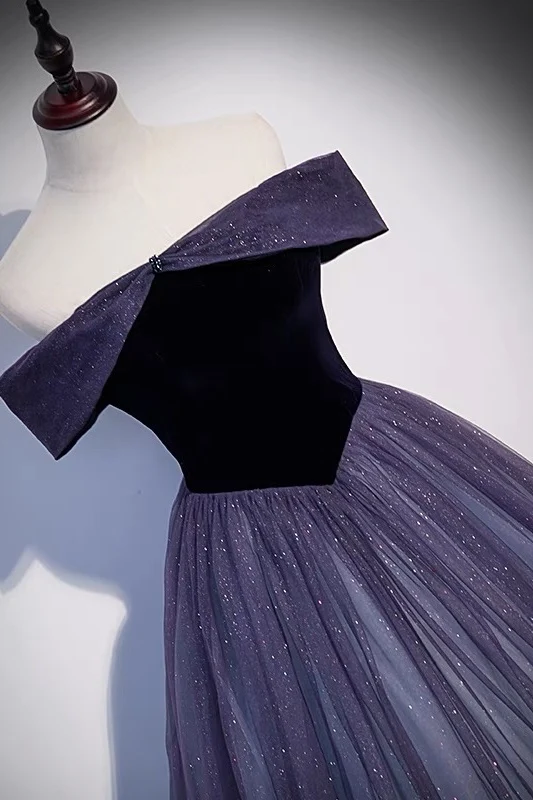 Robe de bal bouffante à paillettes, épaules dénudées, robe Sweet 14th
