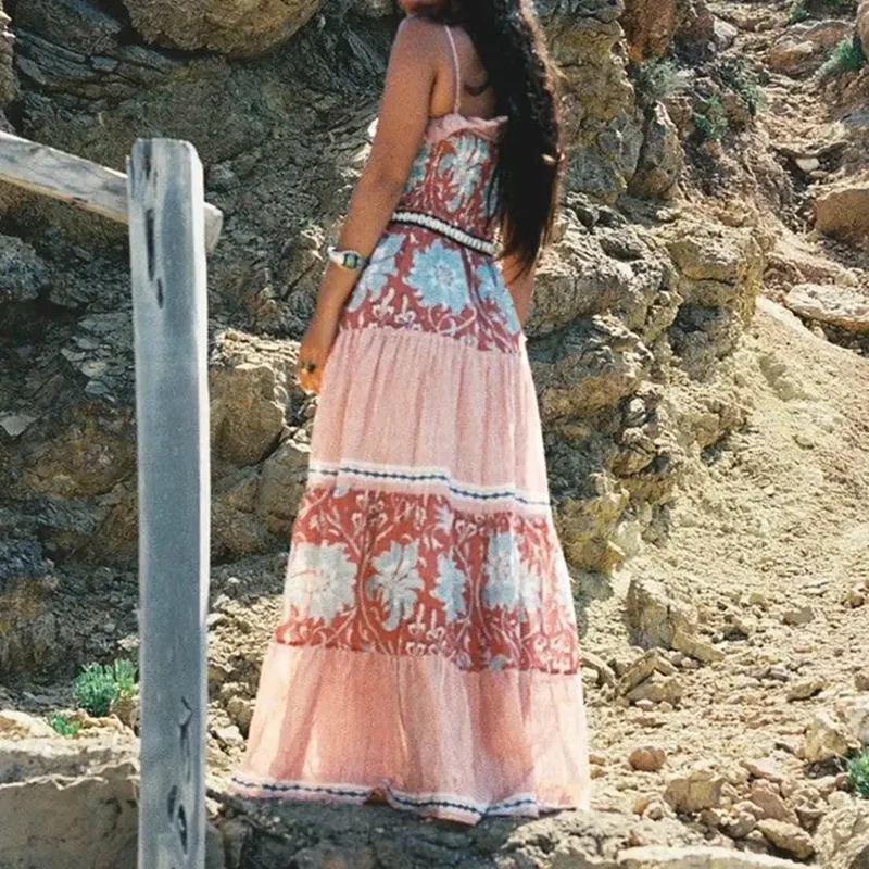 Robe Terracotta Boheme Bustier